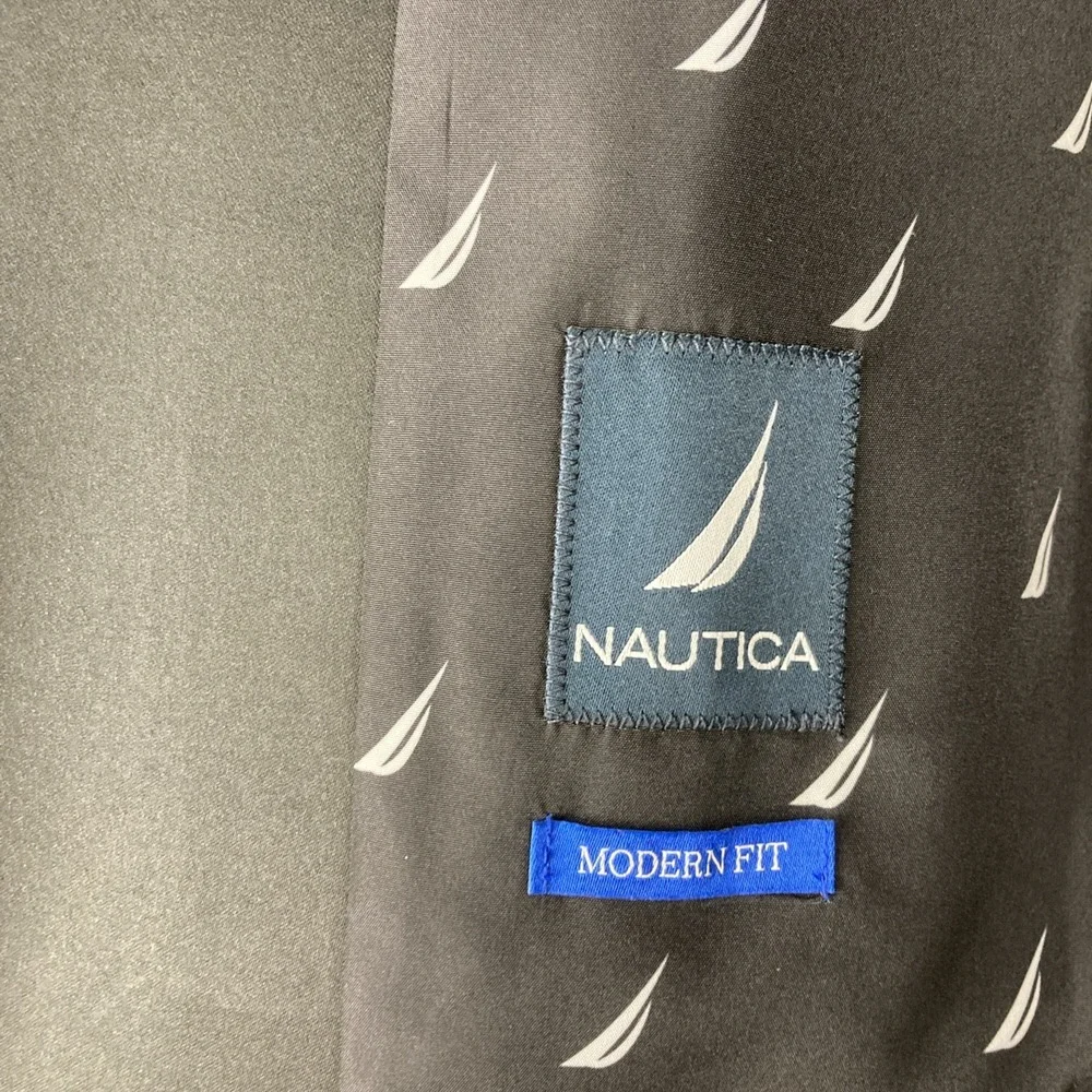 Nautica Mens Modern fit Tuxedo Jacket 40S No Pants Black